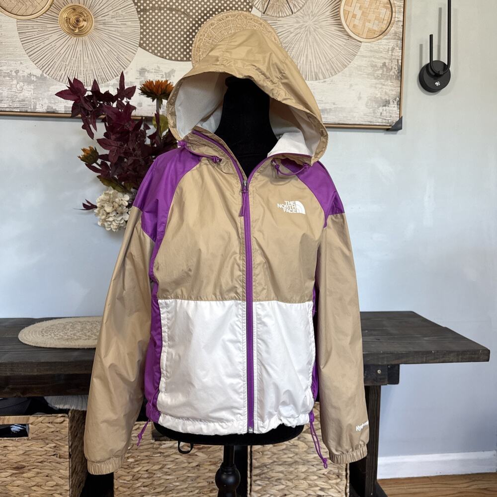 The North Face Women’s Hydrenaline Windwall Colorblock Full Zip Jacket Size S
